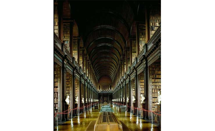 THE LIBRARY OF TRINITY